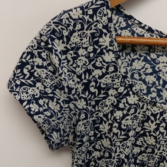 Lucky Brand 100% Cotton Elephant Dress - Picture 7 of 11